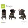 4Baby Stinger - wózek spacerowy | Black - 15